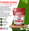 Therm Burn Capsules - High Strength Fat Burner and Weight Loss Pills - Includes Caffeine, Green Tea, L-Carnitine and Guarana Extract - Made in Britain