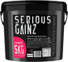 , SERIOUS GAINZ - Whey Protein Powder - Weight Gain, Mass Gainer - 30g Protein Powders (Strawberry, 5kg)