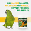 Nutrobal, Calcium & Vitamin D3 Mineral Supplement for Birds & Reptiles, Powder, Easy to administer, 250g