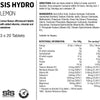 Hydro Hydration Tablets, Gluten-Free, Zero Sugar, Lemon Flavour Plus Electrolytes, 20 Effervescent Tablets per Bottle (3 Bottles)