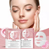 Collagen Mask - Deep Bio Collagen Face Mask - Anti Wrinkle Mask - Hydrating Face Masks - Collagen Treatment Beauty for Firming, Bri_ghtening, Anti-Aging Repair, Korean Face Mask (5Pcs)