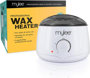 Professional Wax Heater Warmer with Handle Pot 500ml for Paraffin, Soft & Crème Wax, Salon Quality Hair Removal, Depilatory Waxing Melter, Adjustable Temperature