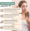 Organic Argan Oil 100ml - 100% Pure, Natural and Cold Pressed - for Hair, Face, Body, Beard, Nails - Vegan and Cruelty Free - Glass Bottle + Pipette + Pump