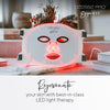 Express LED Light Therapy Face Mask, 10 minute treatment with two wavelengths (red & near infra-red). Improves skin tone, texture, firmness and hyperpigmentation.