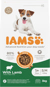 Complete Dry Dog Food for Adult 1+ Small and Medium Breeds with Lamb 3 kg