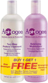 Aphoge Buy Two Step Protein Treatment Kit 16oz & Get Balancing Moisturizer 16oz