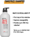 KMS TAMEFRIZZ Shampoo for Medium to Thick, Coarse Hair