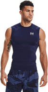 Mens Heat Gear Compression Sleeveess T-Shirt