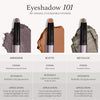 Eyeshadow 101 Crème-to-Powder Eyeshadow Stick (Champagne & Pearl) Long-Lasting, Waterproof Eye Shadow - Blendable, Crease-Proof Eye Shadow Stick with Built-In Smudger - Shimmer Eyeshadow