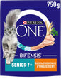 7+ Dry Cat Food Rich in Chicken 750g, Pack of 4