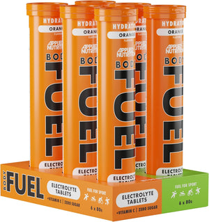 Bodyfuel Hydro Rehydration Effervecent Tablet - 6x20 4000MG Tablets (Orange)