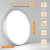 Bathroom Light, 3000K/4000K/6500K 3 Color Temperature, Waterproof IP54, Small, Round, Modern, Flush Ceiling Light for Bathroom, Kitchen, Bedroom, Hallway and More