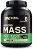 Serious Mass Protein Powder High Calorie Mass Gainer with Vitamins, Creatine and Glutamine, Vanilla, 8 Servings, 2.73 kg, Packaging May Vary