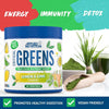 Critical Greens - Super Greens Powder, Boost Your Immune System with Superfood Nutrients, Vegan (150g - 30 Servings) (Apple Burst)