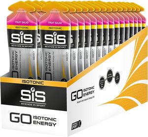 Go Isotonic Energy Gel, Fruit Salad, 60 ml, 30-Count