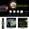 G700 Led Torch Rechargeable Super Bright Led Tactical Flashlight 150000 Lumen Zoomable Handheld Torches for Camping Hiking Emergency