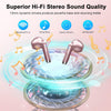 Wireless Earbuds, Bluetooth 5.3 Headphones NEW Wireless Headphones with 4 ENC Mic, 56H Bluetooth Earphones in Ear Noise Cancelling Deep Bass, Mini Ear Buds Bluetooth Earbuds IP7 Waterproof LED Display