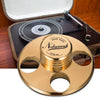 LP Vinyl Turntables Metal Disc Stabilizer Record Weight/HiFi (Gold)