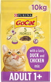 Adult Chicken & Duck Dry Cat Food 10kg (Packaging may vary)