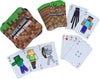 Minecraft Playing Cards with Embossed Storage Tin Officially Licensed Standard Deck with Featured Characters, Minecraft Toys and Gifts for Boys Gamers |