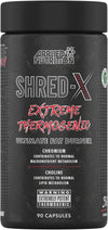 Shred X Fat Burner - ABE All Black Everything Fat Burner, Thermo Weight Management (90 Capsules - 30 Servings)