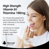 Vitamin B1 Thiamine Supplement 100mg (4 Months Value Supply) Thiamine Vitamin B1 High Strength – Heart Health, Healthy Nervous System, Immune Health, Energy Release Vegan, Gluten-Free, UK,120 Tablets