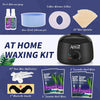 Waxing Kit, Wax kit for Hair Removal, Wax Pot for Waxing Professional with Silicone Bowl,4 Bags Wax Beads and 20 Applicator Sticks, 2 Treatment Oils-at Home Wax Machine for Full Body Waxing