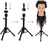 Neverland Beauty Tripod Adjustable Manikin Mannequin Head Holder Hairdressing Training Stand Black