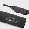 Weighted Eye Mask - Soft and Breathable Bamboo Sleep Eye Mask with Glass Bead Filling - Adjustable Sleep Mask Head Strap - Block Light, Relieve Stress and Headaches, Enjoy Deeper All Night Sleep