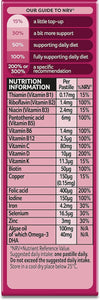 Pregnancy Omega-3 DHA Multivitamins & Multiminerals Strawberry & Orange Flavour 30 Gummy Pastilles