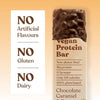 Vegan Protein Bars 12 x 50g – Plant Based Chocolate Protein Bar with High Protein – Delicious Dairy Free, Low Sugar, Low Carb Bars – Sucralose Free, Gluten Free – 15g of Protein per Bar –