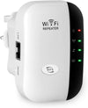 2024 Newest WiFi Extender, WiFi Booster, WiFi Repeater, Covers Up to 3000 Sq.ft and 45 Devices, Internet Booster - with Ethernet Port, Quick Setup, Home Wireless Signal Booster, UK plug.