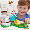 Pokémon Building Toys Set, Countryside Windmill with 240 Pieces, Motion and 3 Poseable Action Figures, for Kids, HKT21