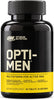 Opti-Men Multi-Vitamin Supplements for Men with Vitamin D, Vitamin C, Vitamin B6 and Amino Acids, Unflavoured, 30 Servings, 90 Capsules