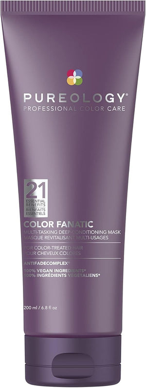 Color Fanatic, Treatment Hair Mask, 21 Benefits, For Colour-Treated Hair, Vegan Formulas, Sulphate Free for a Gentle Cleanse, 200 ml