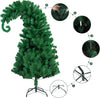 Novelty Christmas Tree,1.5M Green Artificial Christmas Tree with Stand Strange Shaped Xmas Tree For Christmas Decoration Holiday Decoration