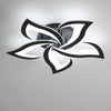 LED Ceiling Light, 60W 6500LM Mordern LED Ceiling Lights Cool White 6500K, Creative Petals Design, Acrylic Chandelier for Living Room Bedroom Dining Room (Dia 60cm)