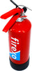 All in One Fire Extinguisher (2 Litre / 2 kg) - Multipurpose Extinguisher for ALL FIRES inc. Li-ion Battery Fires! - Safety & Emergency Equipment for Home, Kitchen, Fireplace, Grill, Caravan