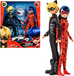 - Miraculous Ladybug - Miraculous Ladybug Cat Fashion Dolls 2 Pack