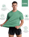 3 Pack Men's Dry Fit T Shirt Moisture Wicking Athletic Tees Exercise Fitness Activewear Short Sleeves Gym Workout Top