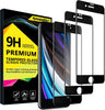 [3-Pack[Full Coverage] iPhone SE 3/2 (2022/2020 Edition) Screen Protector, Tempered Glass Film [LifetimeSupport][Full Coverage] Screen Protector for iPhone SE 2020 & iPhone SE 2022