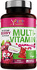 Kids Multivitamin and Mineral Gummies - 60 Vegan Berry Flavour Chewable Gummies, Kids Vitamin Gummies for 4-12 Years - 2 Months Supply - Made in The UK by