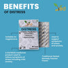 Distress Complex Probiotics and Prebiotics Complex - 10 Billion CFU - 28 Probiotic Complex Capsules for Women & Men - Lactobacillus Piantarum, Casei, Rhamnosus, 28 Days Supply.