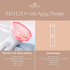 RED LED+ | Anti-Aging Therapy by  | 630nm Red Light LED Light Therapy Collagen Boost Skin Care Firming Lifting Skin Tightening Smooth Wrinkles Fine Line Removal Facial Device