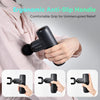 Mini Massage Gun Deep Tissue,  5 Speeds Muscle Massage Gun with 4 Massage Heads, 3200rpm Powerful Small Massage Gun, Super Quiet Percussion Massager for Muscle Pain Relief
