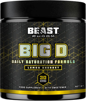 | Big D Daily Creatine Monohydrate Powder | 390g/30 Servings | Eddie Hall's | Lemon Sherbet