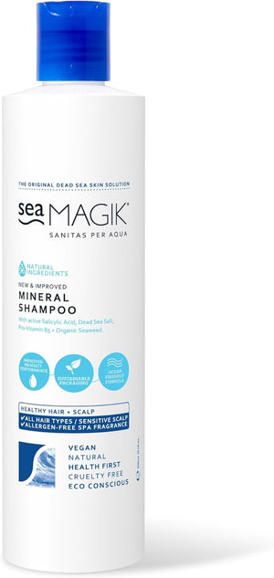 - Salicylic Acid Shampoo, Scalp & Psoriasis Treatment, Anti Dandruff, Antibacterial Folliculitis Shampoo with Piroctone Olamine & Minerals - Organic, Vegan and Cruelty Free (300ml)