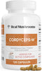 Cordyceps Capsules - Performance Supplement with Cordyceps Mushroom Extract for Energy & Immune Support Vegan Supplement, Non-GMO, 120 Caps