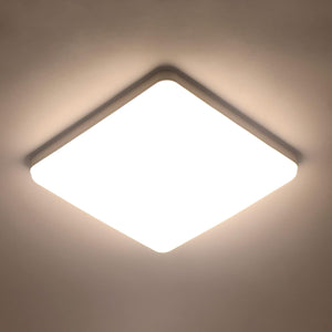 LED Ceiling Lights 36W, 3300lm Super Bright Square LED Ceiling Light, Daylight White 4000K LED Panel Light for Bedroom Kitchen Hallway Office Dining Room