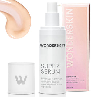 Super Serum - All Day Glow Multi-Corrective Serum, Skin Care Facial Moisturizer, Vitamin C Face Serum with Hyaluronic Acid, Anti Aging Facial Serum Purevoc Range